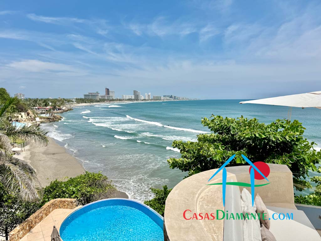 Real Diamante Del Mar Casa Palapas - Recámara principal 18